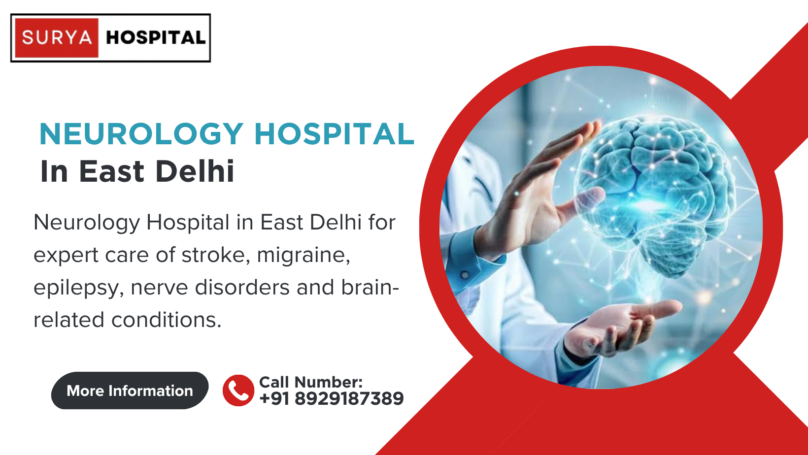Neurology Hospital in East Delhi for Expert Brain Care